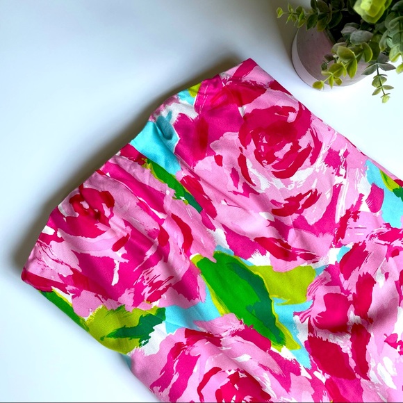 Lilly Pulitzer Rare Hotty Pink First Impression Size 2 Keetan Dress - Picture 4 of 13